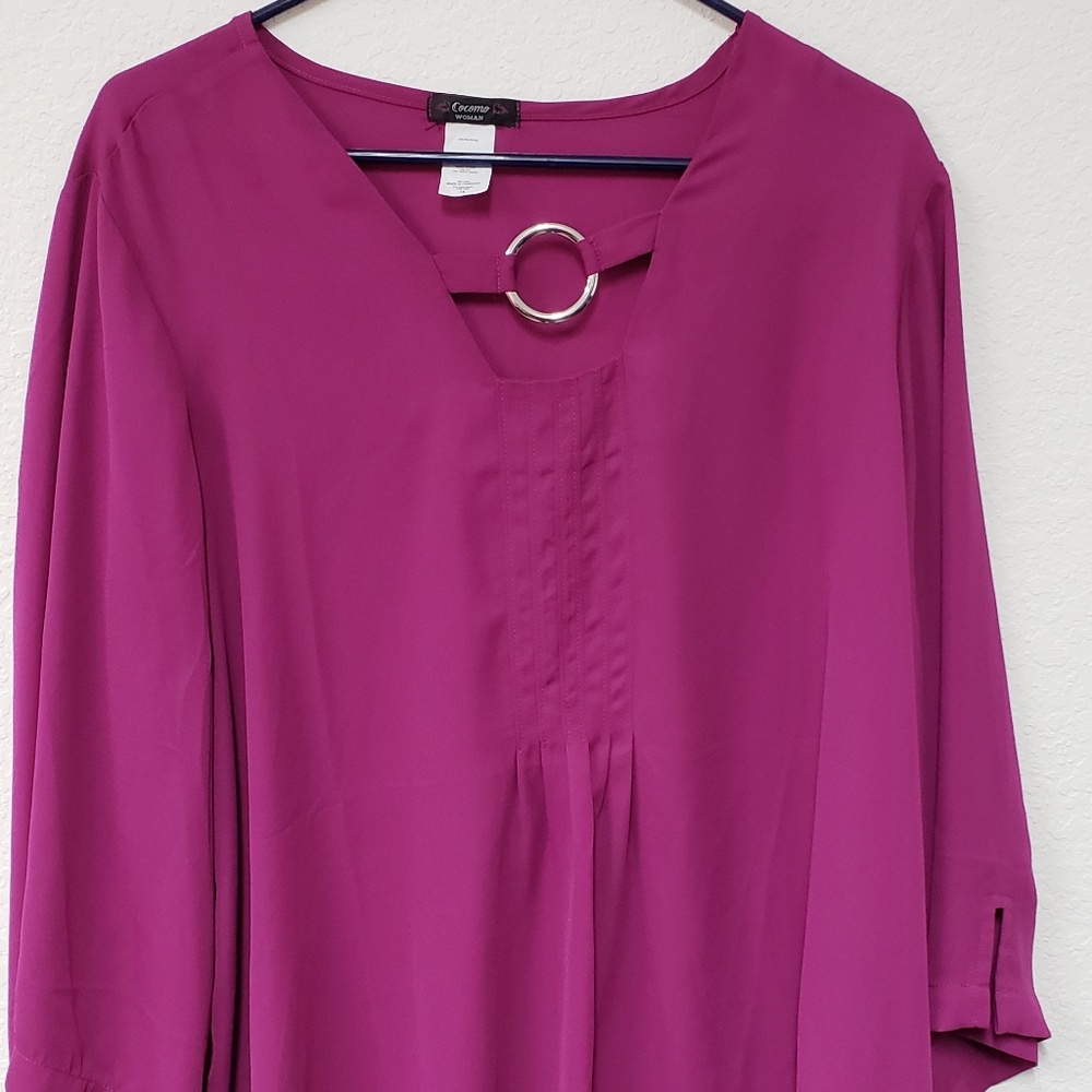 A Purple Cocomo Woman blouse